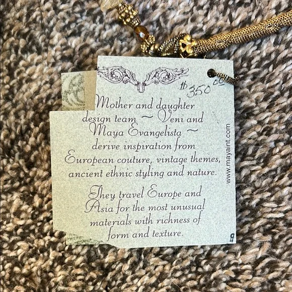 Maya Gold and Cream Crossbody Bag - Picture 7 of 10